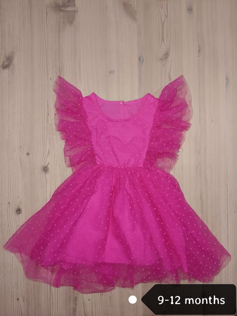 9-12 months - Pink tulle dressÂ