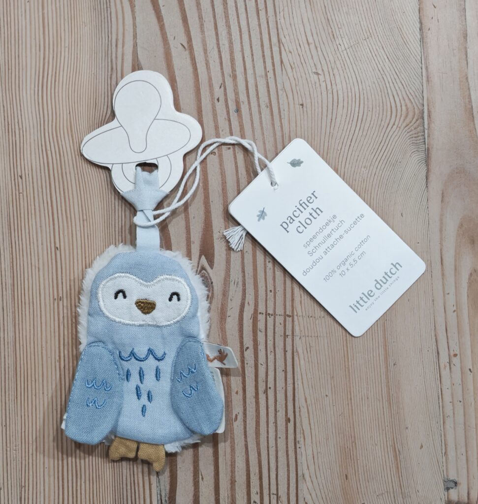 Owl Little Dutch pacifier cloth