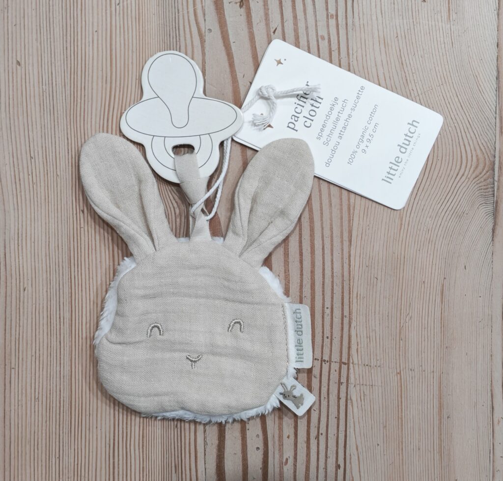 Rabbit Little Dutch pacifier cloth