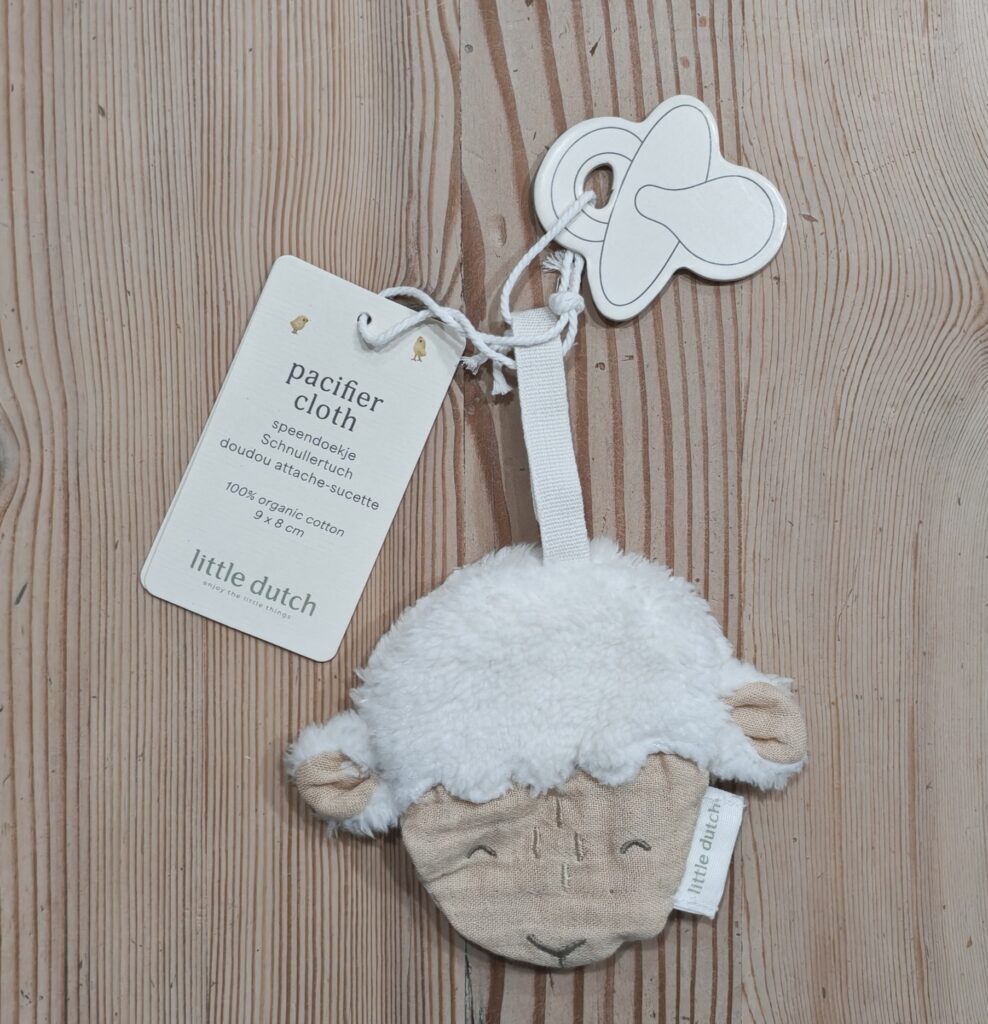 Sheep Little Dutch pacifier cloth