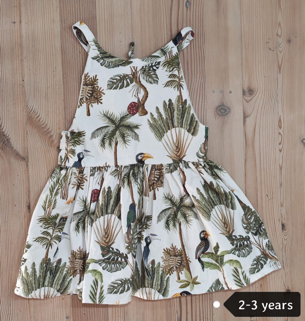 2-3 years - Bird print Nykie dress