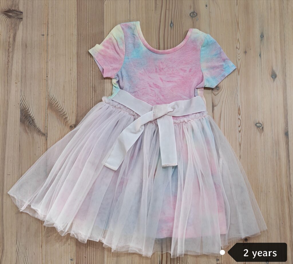 2-3 years - Rainbow tulle Cotton On dressÂ