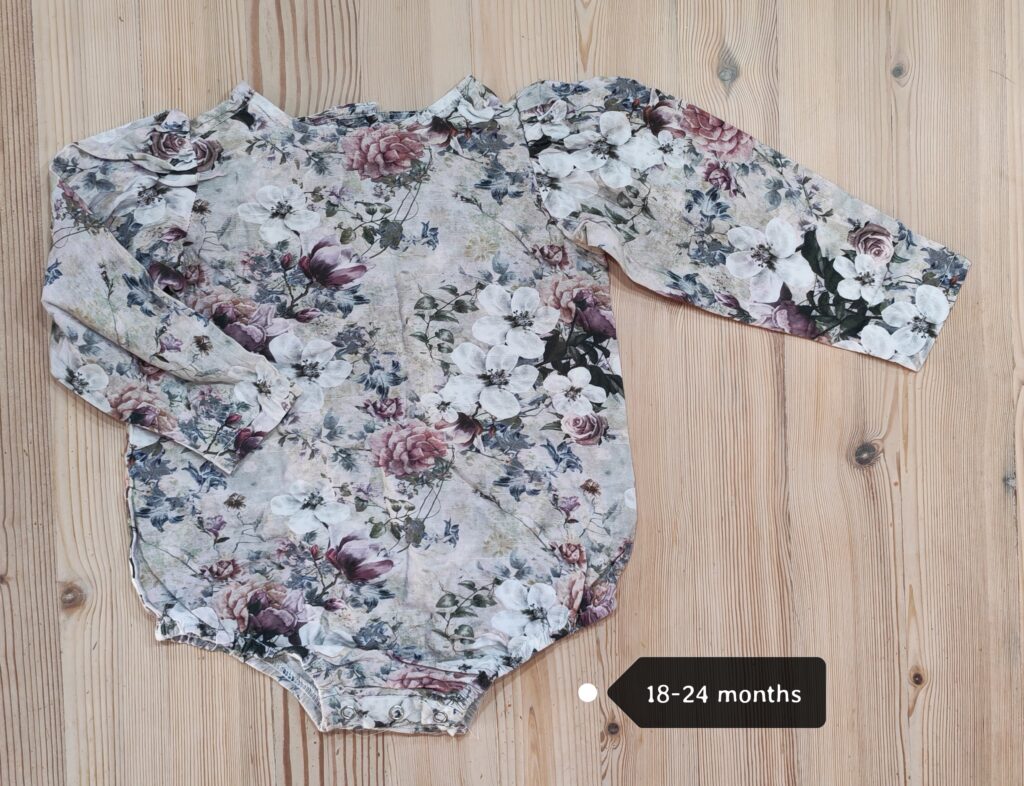 18-24 months - Flower print romperÂ