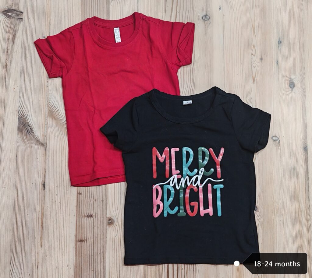 18-24 months - Christmas shirts