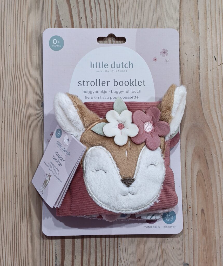 Little Dutch pink deer stroller booklet