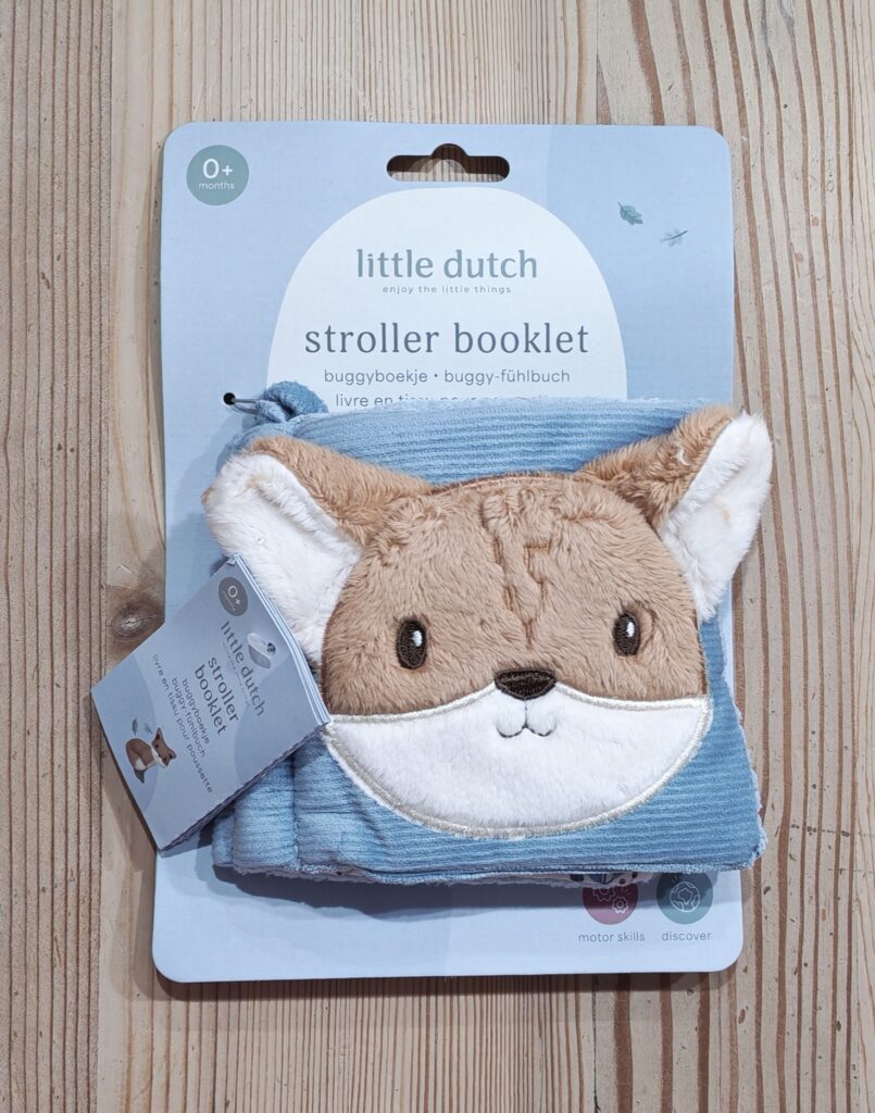 Little Dutch blue fox stroller bookletÂ