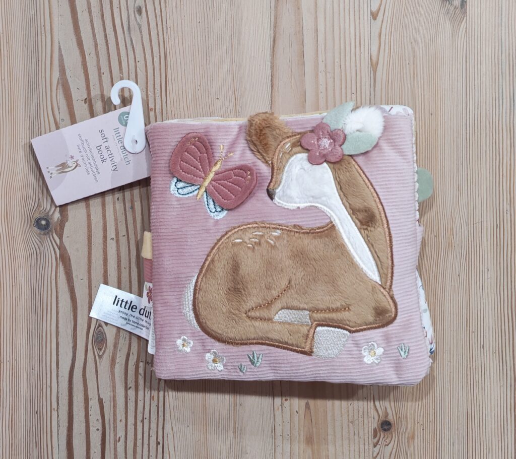 Little Dutch pink deer stroller booklet (big)