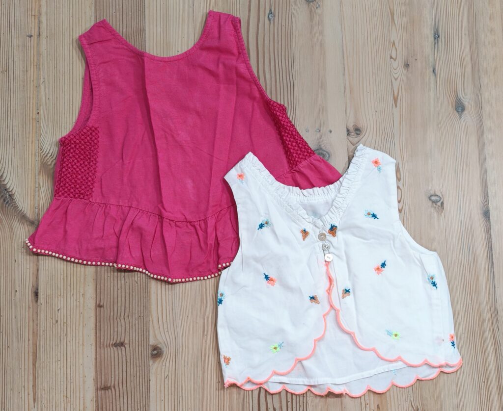 4-5 years - Set of 2 summer shirts
