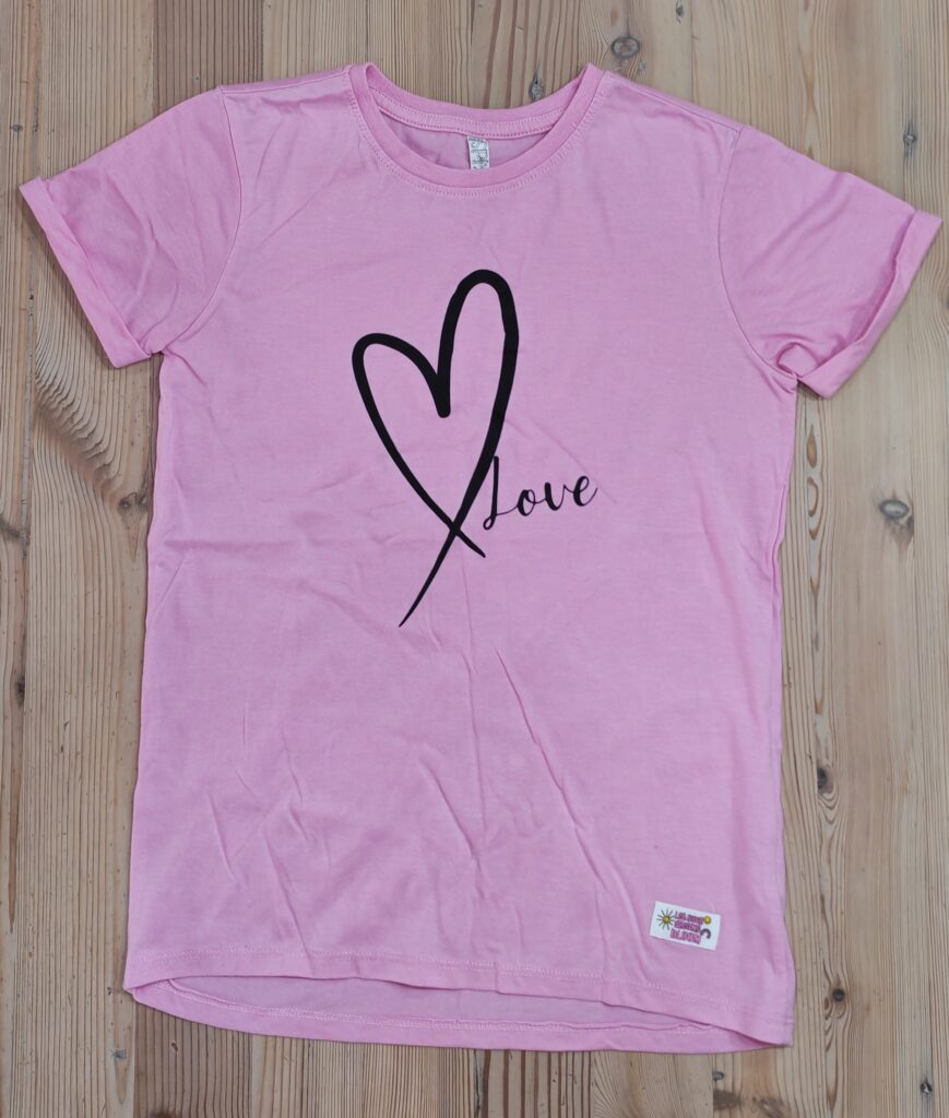 11-12 years - Pink t-shirt