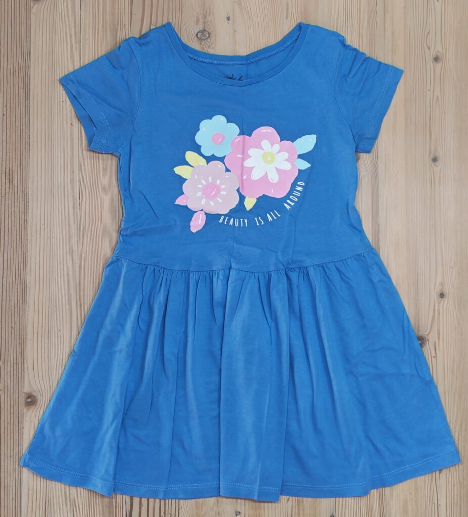 6-7 years - Blue flower Woolworths dress