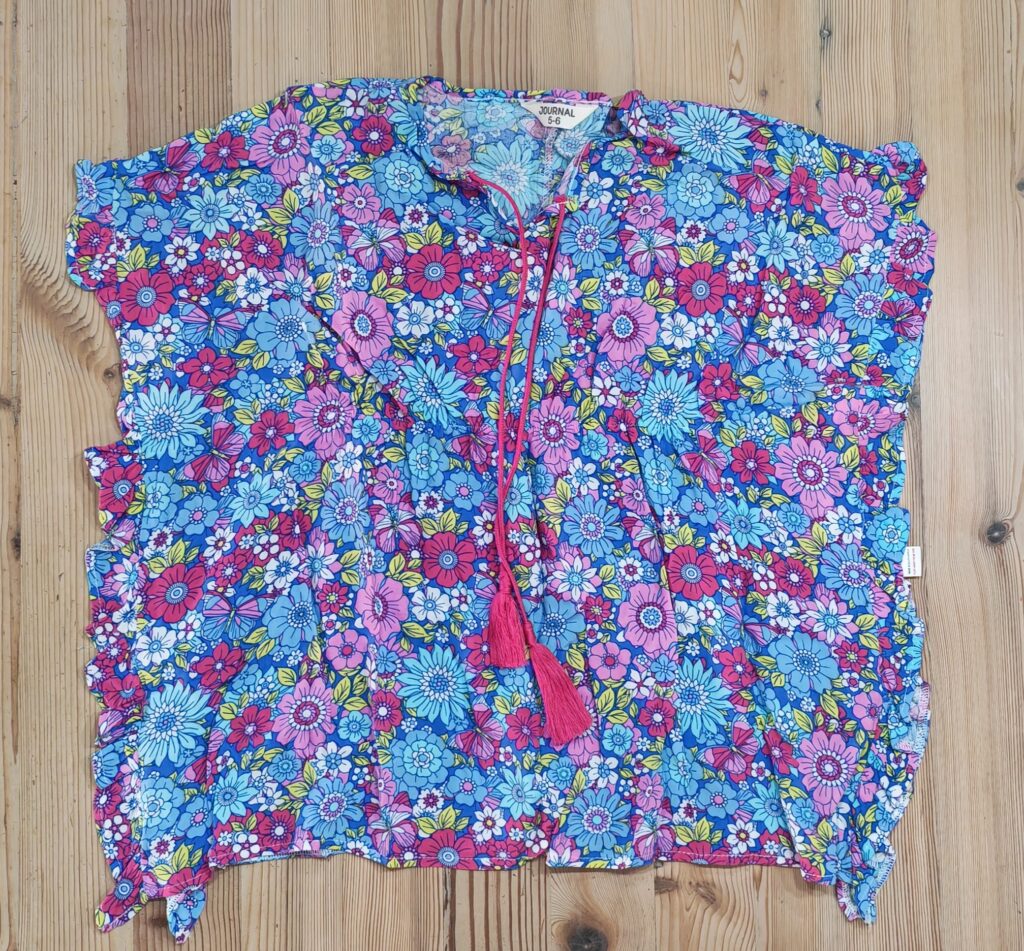 5-6 years - Flower print lushoire