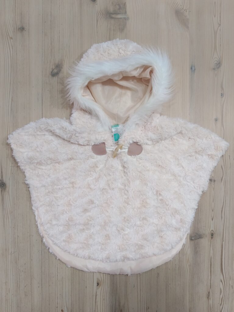 3-6 months - Pink Cape