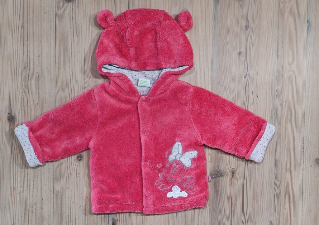 0-3 months - Pink Mickey mouse jacketÂ