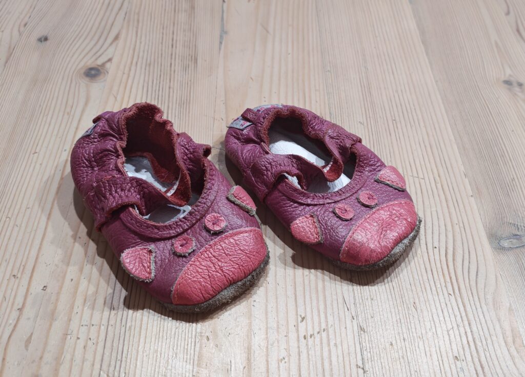 11cm - Naartjie leather shoes