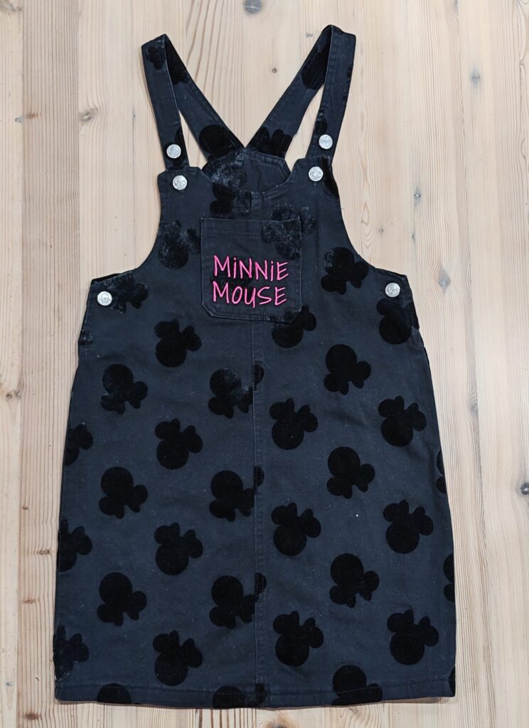 9-10 years - Black Minnie mouse dress