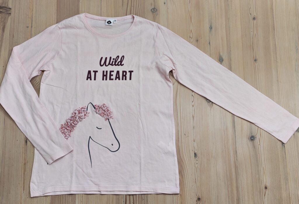 9-10 years - Wild at heart shirt
