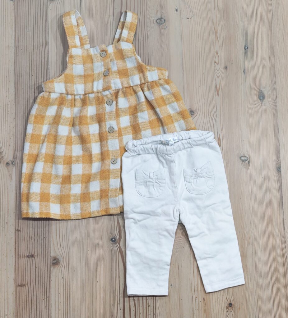 3-6 months - Yellow outfit