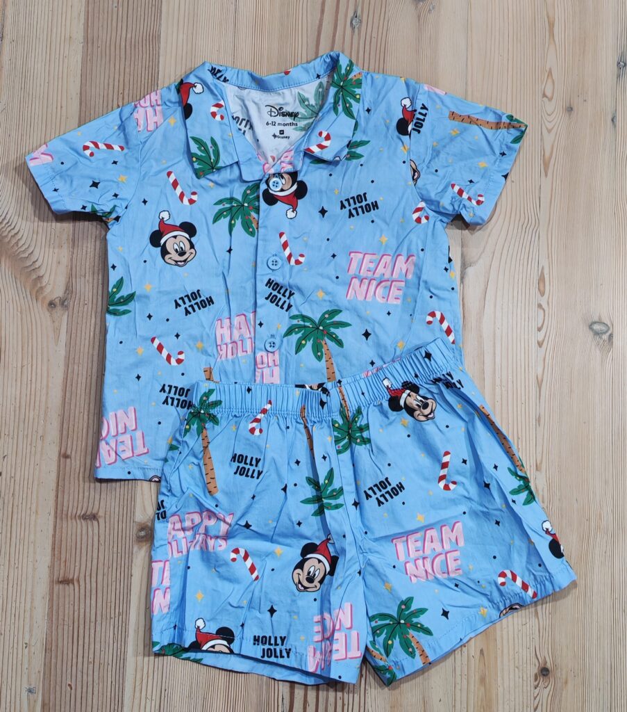 6-12 months - Holly Jolly Woolworths pyjama