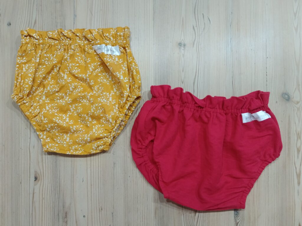 3-6 months - Yellow/red bloomersÂ