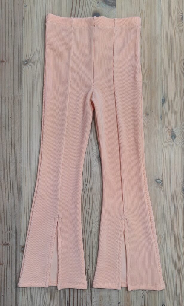 7-8 years - Pink flare trousers