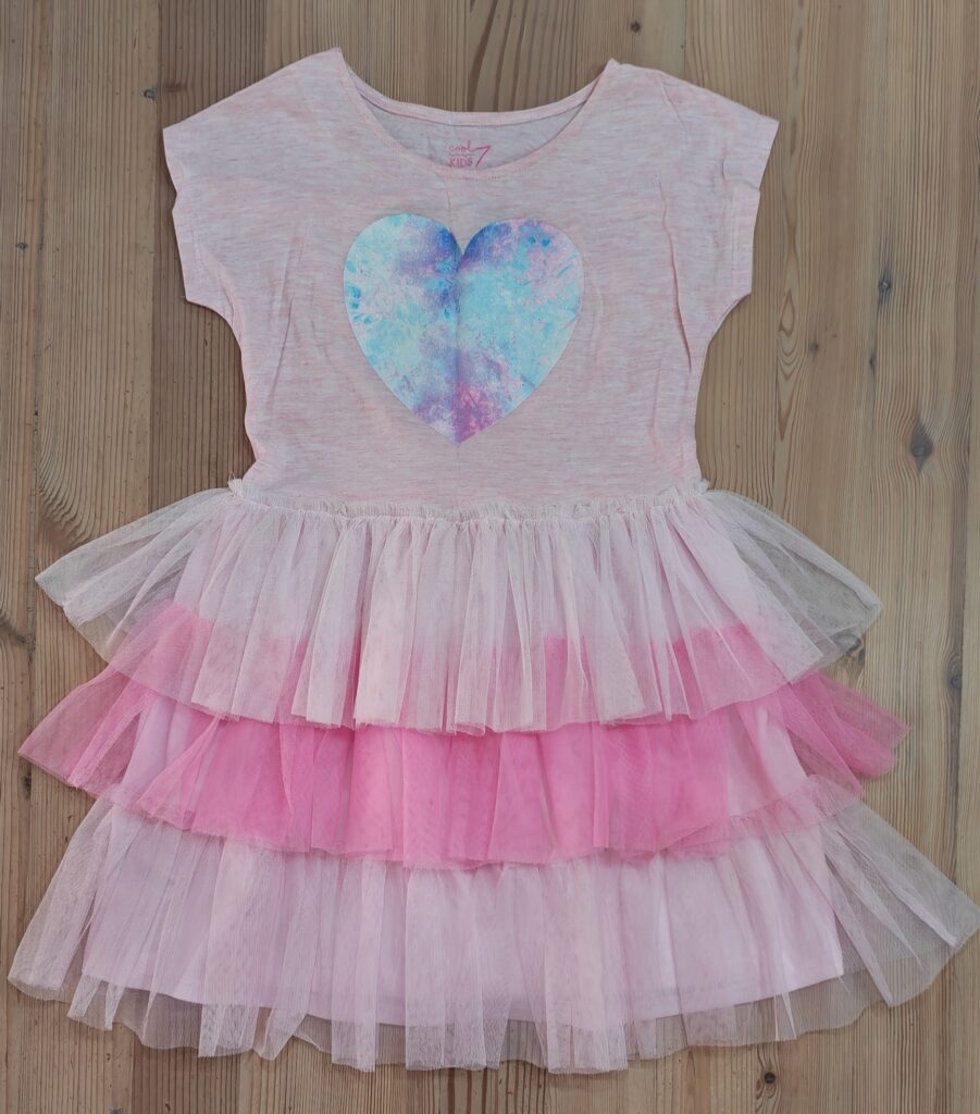7 years - Pink tulle dress