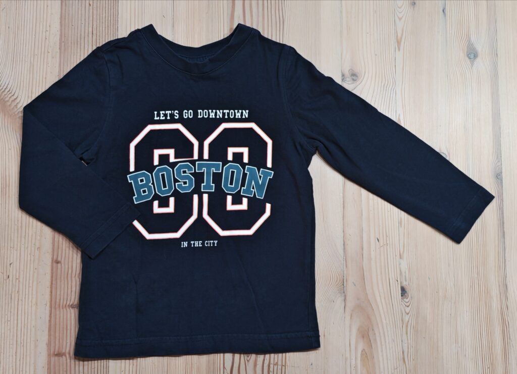 1-2 years - Boston shirt