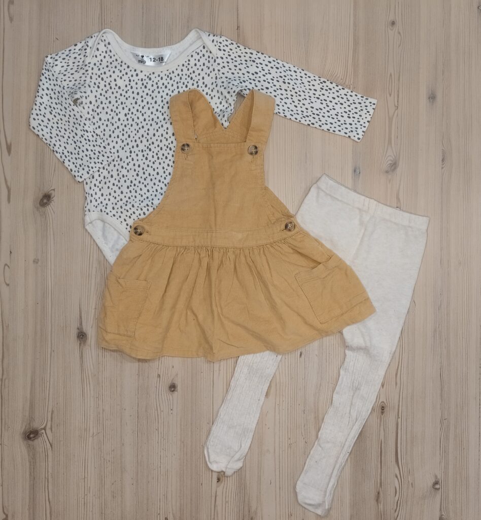 12-18 months - Cute Yellow/cream outfitÂ