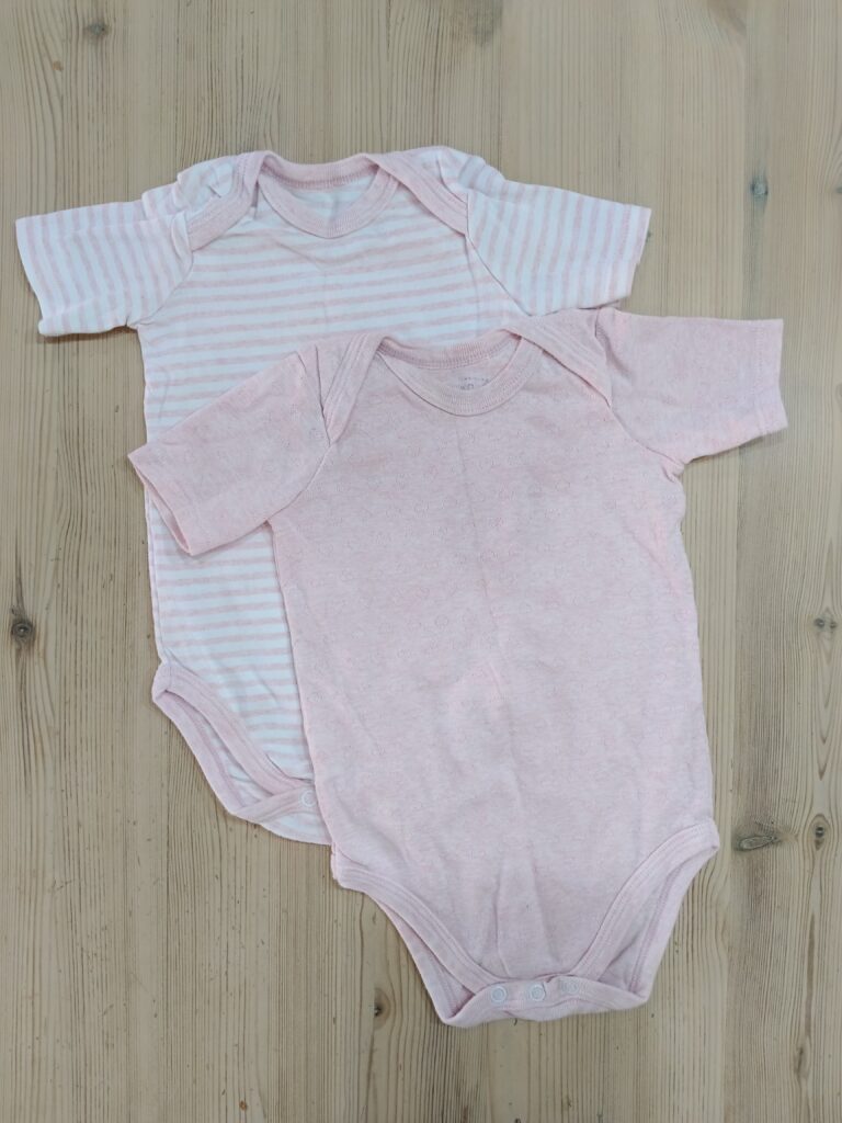 12-18 months - Pink Woolworths bodyvest (short sleeve)