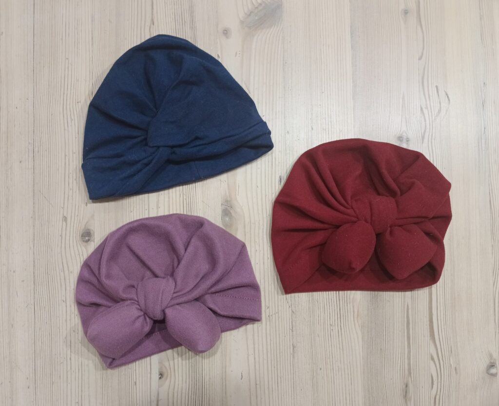 6-2 months - Set of 3 baby turbanÂ
