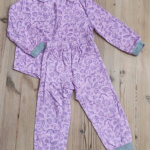 3-4 years - Purple unicorn pyjama